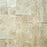 Ivory Tumbled Travertine Paver Versailles Pattern