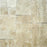 Ivory Tumbled Travertine Paver Versailles Pattern