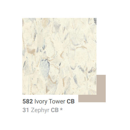 VCT II Standard Vinyl Ivory Tower 350002582