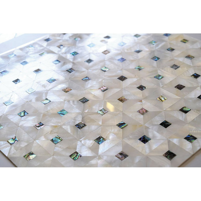 Jewels Of The Sea Shell Abalone Squares JWS-03