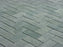 Jade Green Slate Natural Cleft Face, Gauged Back Tile - 4" x 16" x 3/8"