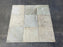 Jade White Sandstone Tile - 12" x 12" x 3/8" - 1/2" Natural Cleft Face, with Gauged Back
