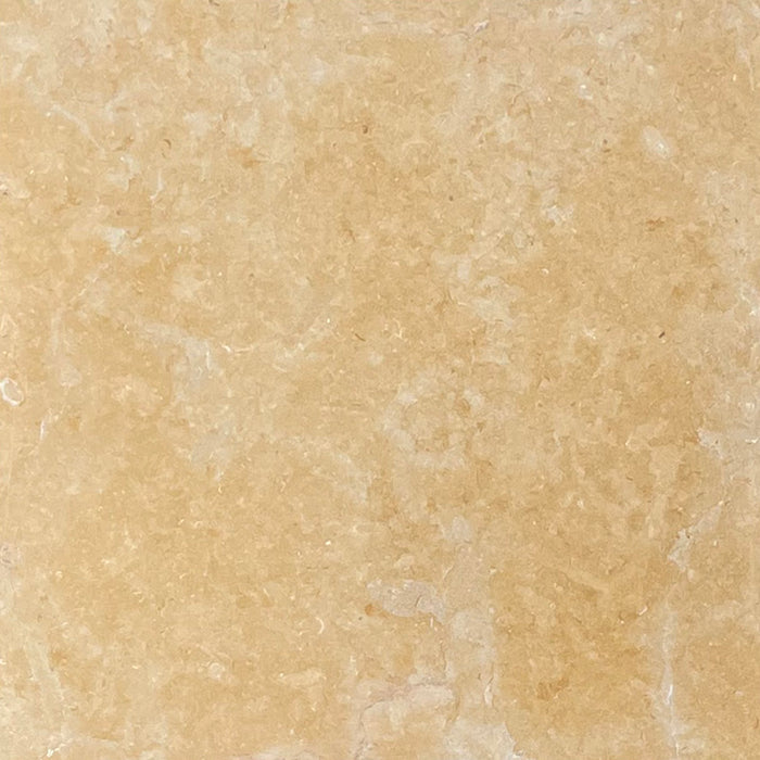 Full Tile Sample - Jerusalem Gold Limestone Tile - 18" x 18" x 5/8" Polished