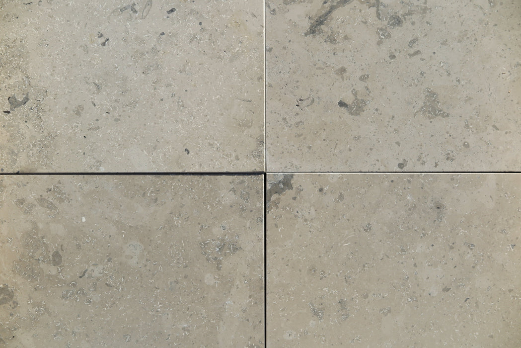 Jura Gray Limestone Tile - 12" x 12" x 3/8"