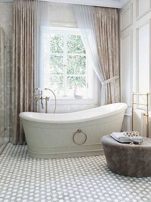 Wooden Gray / Eastern White KB-G01 Polished Marble