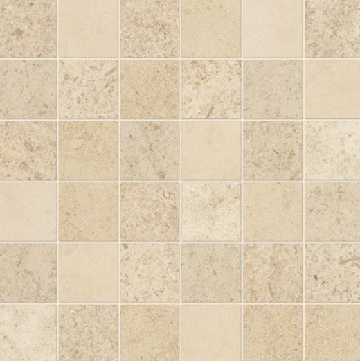 Daltile Parksville Stone L010 Kalahari Beige Honed Limestone Mosaic ...