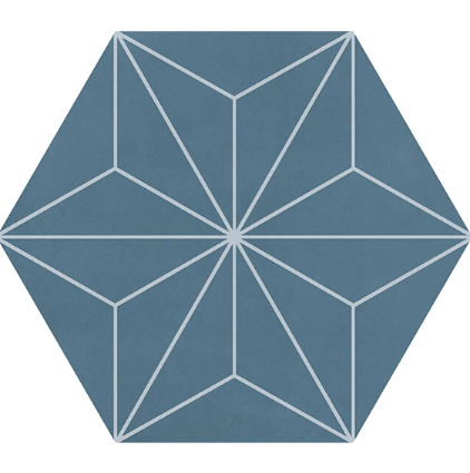 Scrapbook Keepsake Blue Asanoha SB39