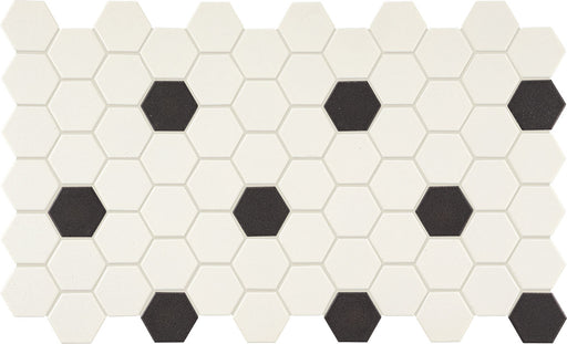 Keystone Blends Arctic White & Black Dots DK16