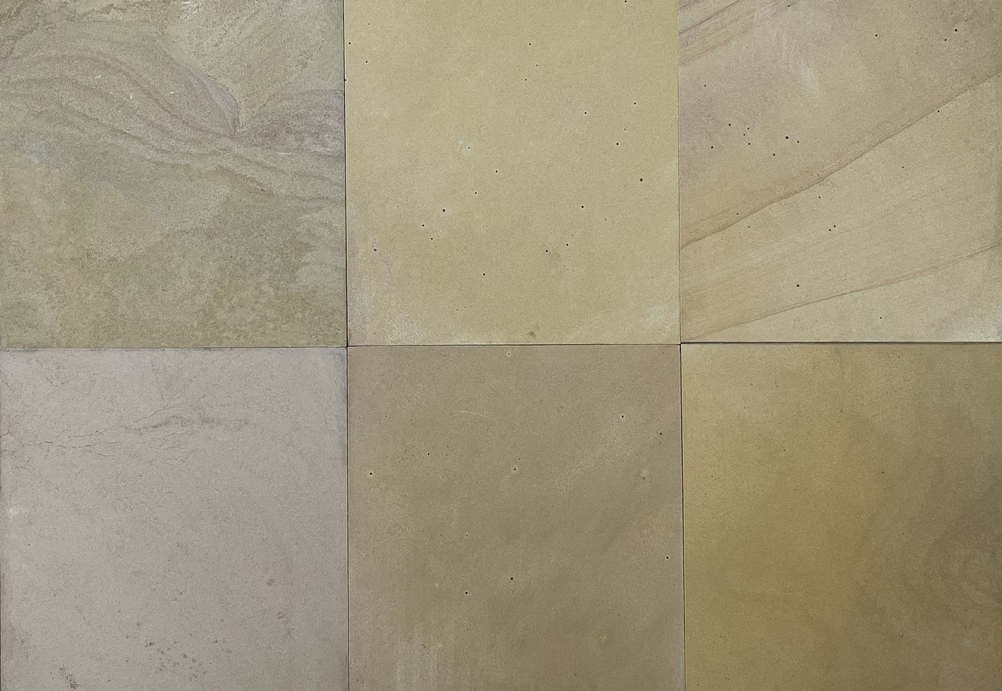 Full Tile Sample - Kokomo Gold Sandstone Tile - 12" x 12" x 3/8" Honed