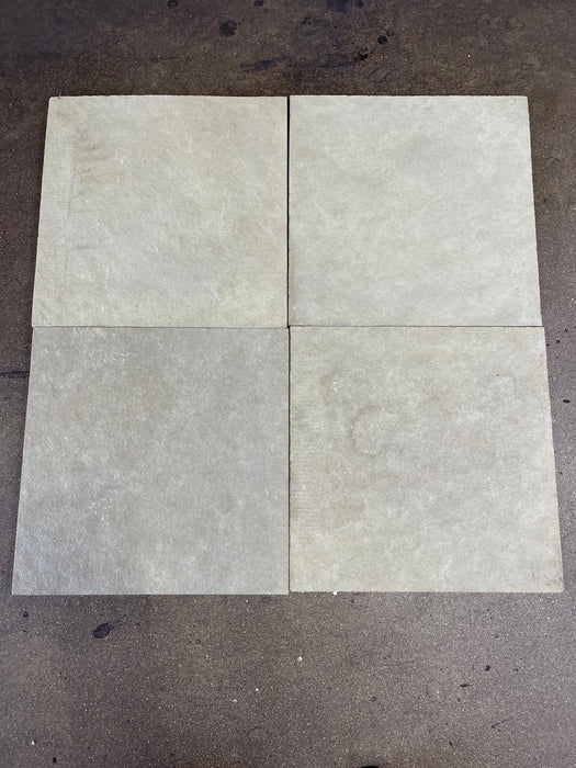 Kota Brown Limestone Tile - 16" x 16" x 1/2" - 5/8" Gauged