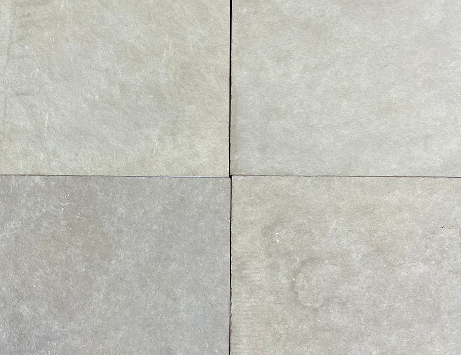 Kota Brown Limestone Tile - 16" x 16" x 1/2" - 5/8" Natural Cleft Face, Gauged Back