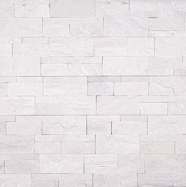 XL Rockmount Stacked Stone Panel Arctic White LPNLQARCWHI924