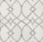 Full Sheet Sample - Lace II Thassos & Carrara Lace Marble Mosaic - 12.75" x 13.75" x 3/8" Polished