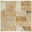 Full Paver Sample - Leonardo Travertine Paver - 6" x 12" x 1 1/4" Tumbled