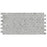 unglazed mosaic-0a04-cl-light smoke speckle-1" x 2" brick joint-porcelain-mosaic