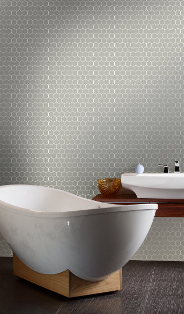 Gallery Porcelain Light Grey TASGALAGRTXHEX