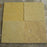 Lime Yellow Limestone Natural Cleft Face & Back Paver Versailles Pattern