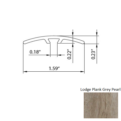 Aloft Lodge Plank Gray Pearl TUTLDP151