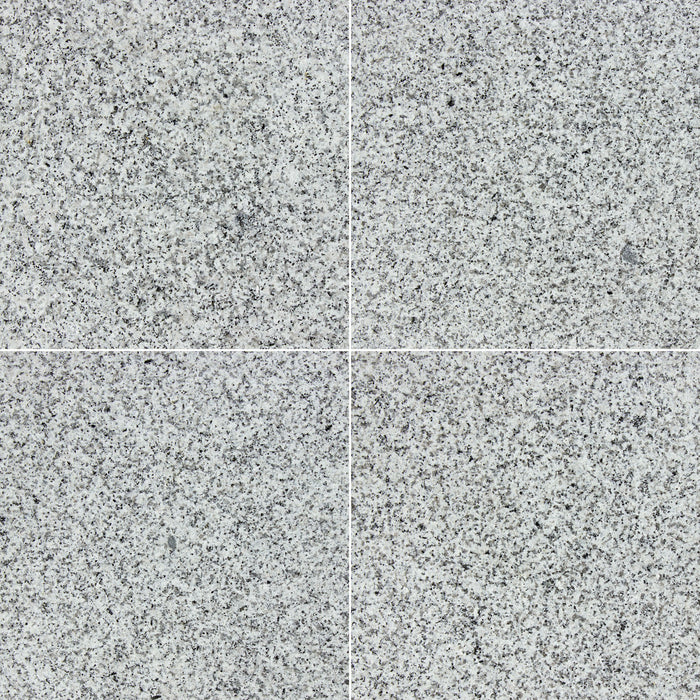 Luna Pearl Flamed Granite Tile - 18" x 18"