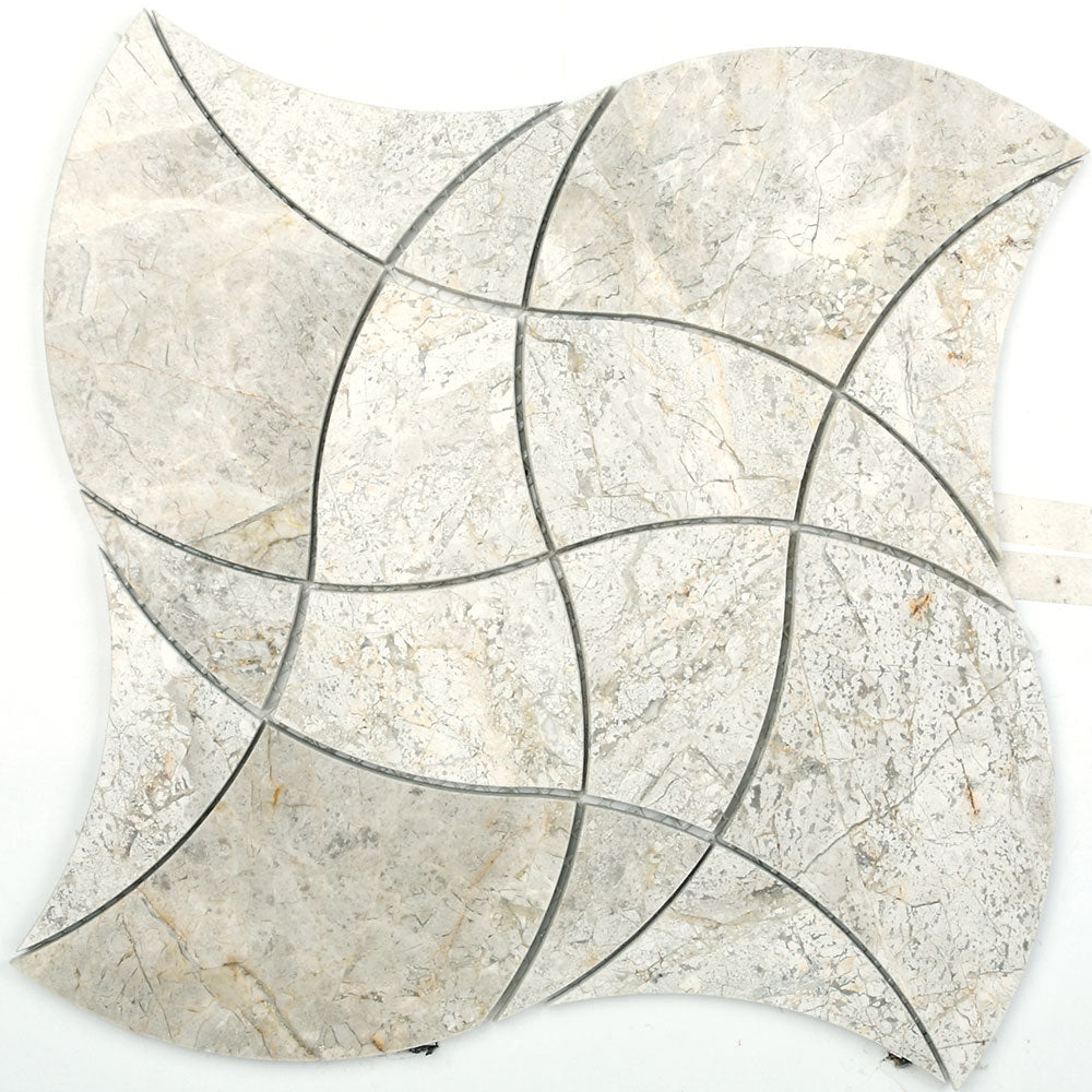 Hip Hop Silver Grey MARBLE-HHSILGREY