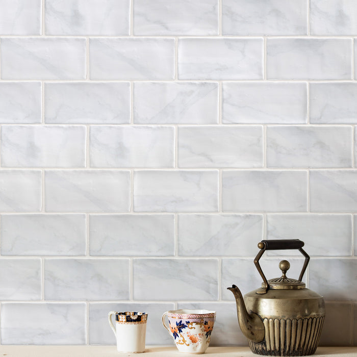 Massa Marble Carrara MASCARWALL66 Matte Ceramic