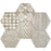 Movement Porcelain Deco Ivory MOVEMENT-HEXAGON-DECO-IVORY