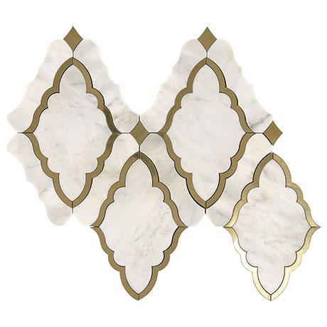 Castellina White & Brass CT59