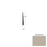 Johnsonite Macadamia TDC-TG5-3 1/4X75