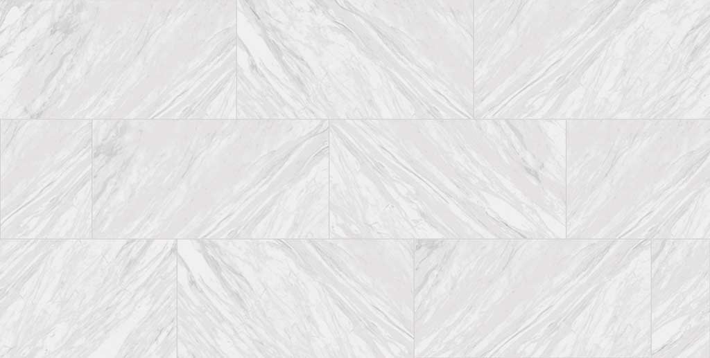 Full Tile Sample - Marbles Volakas Silk Porcelain Tile - 12" x 24" Polished