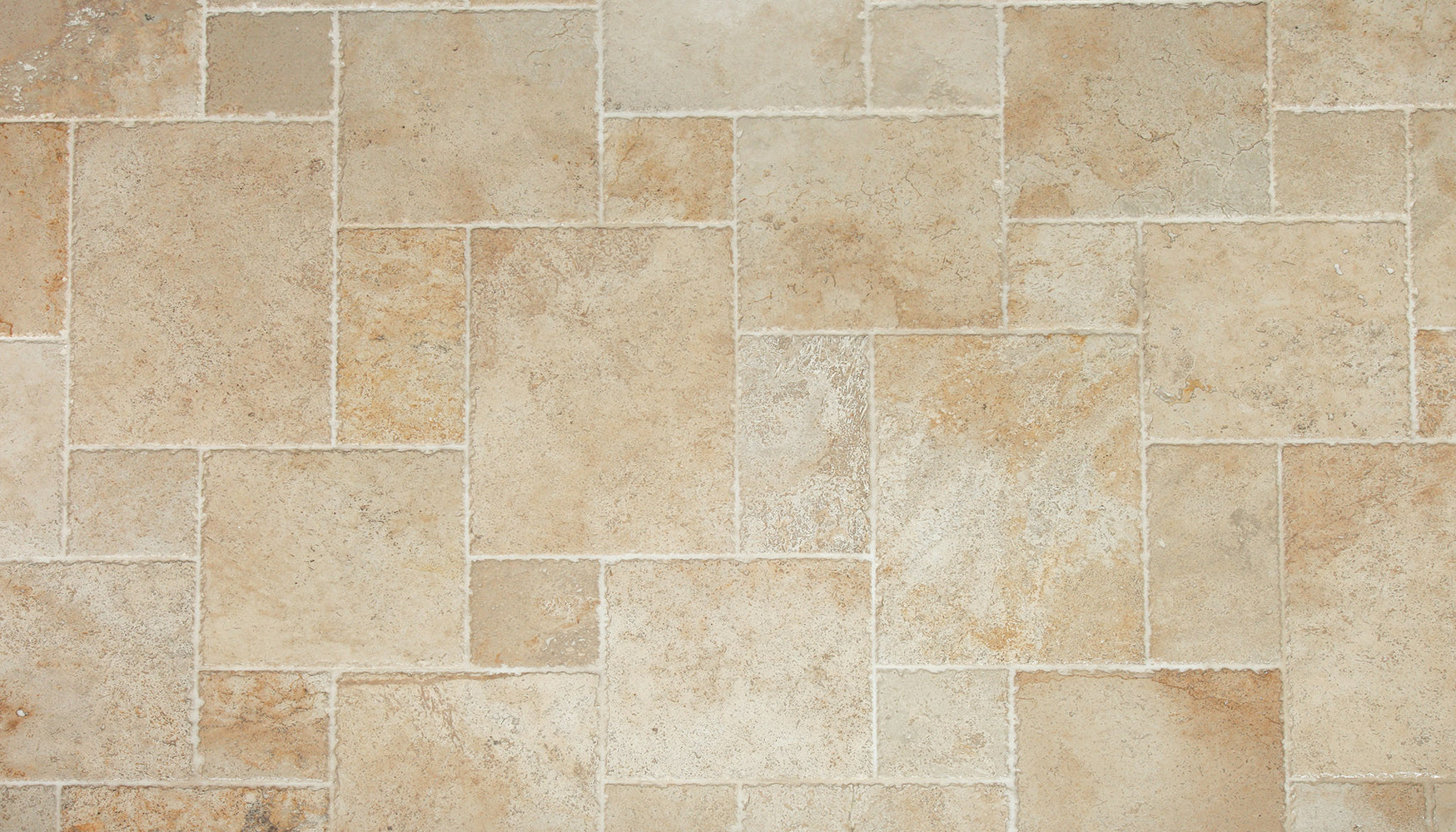 Arizona Tile Marciano Unfilled & Brushed Travertine Lyon Pattern ...