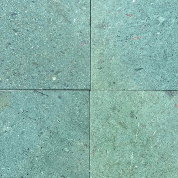 Medium Green Marble Tile - 12" x 12" x 3/8"