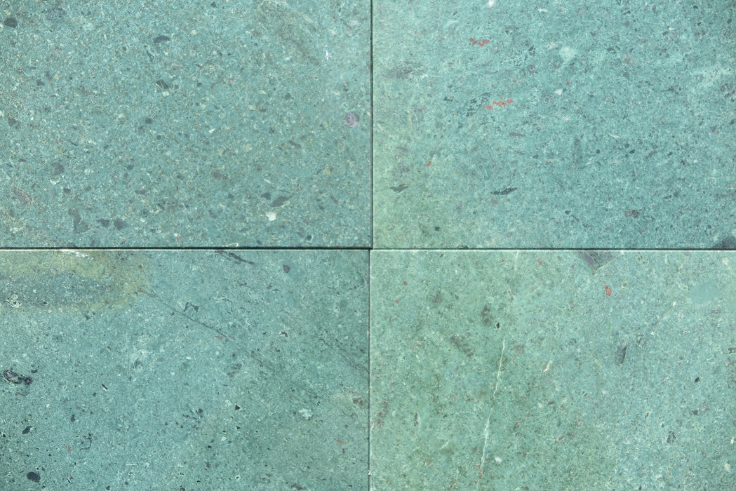 Medium Green Marble Tile - 12" x 12" x 3/8"