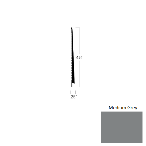 Johnsonite Medium Grey TDC-28-4 1/2X75