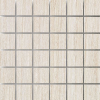 Full Sheet Sample - Olympia Miele Porcelain Mosaic - 2" x 2" Satin