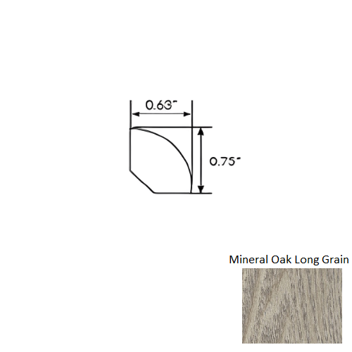Nugen XL Mineral Oak Long Grain QR01DW08