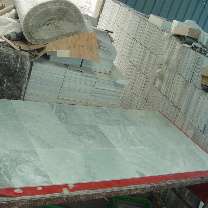 Ming Green Marble Tile - 12" x 12" x 3/8"