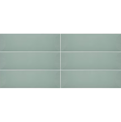 Stencil Ceramic Mint Half Moon SC37