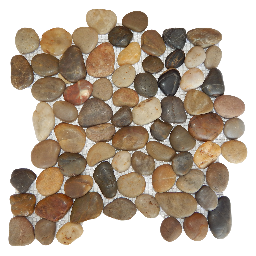 Pebble Rounding Rounded Polished Pebble Tiles | Stone & Tile Shoppe