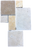 3 Color Mixed Travertine Mosaic - Mini Versailles Pattern Tumbled