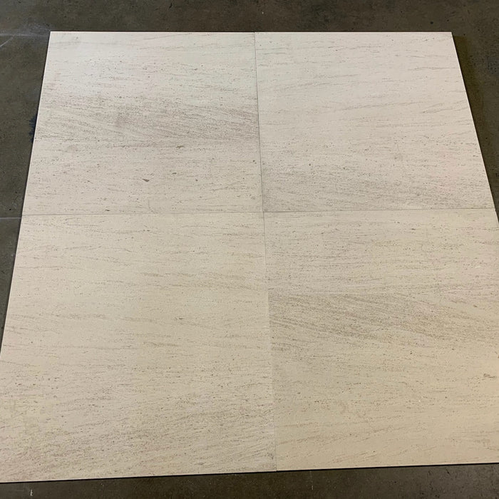Mocha Creme Limestone Tile - 24" x 24" x 5/8" Honed
