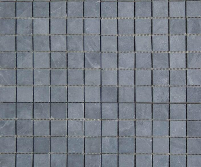Montauk Black Brushed Slate 2" x 2" Mosaic