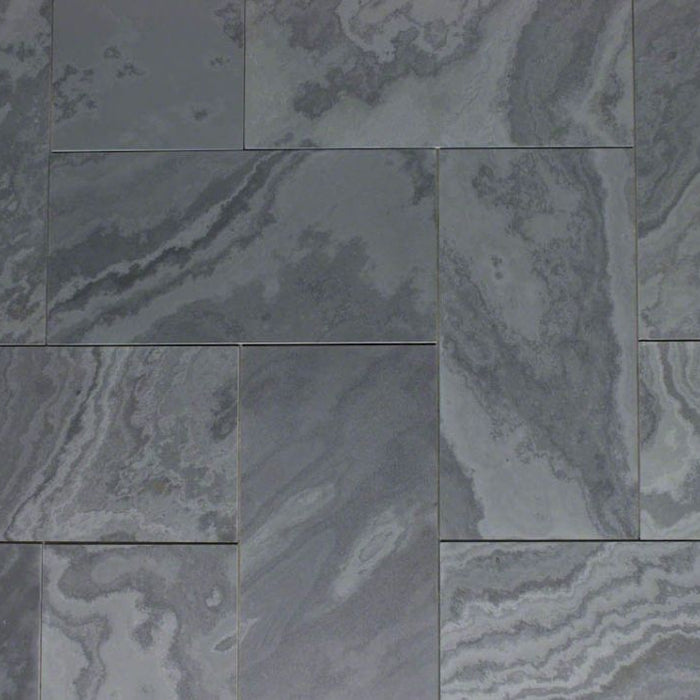 Montauk Black Slate Honed Tile - 4" x 12" x 3/8"