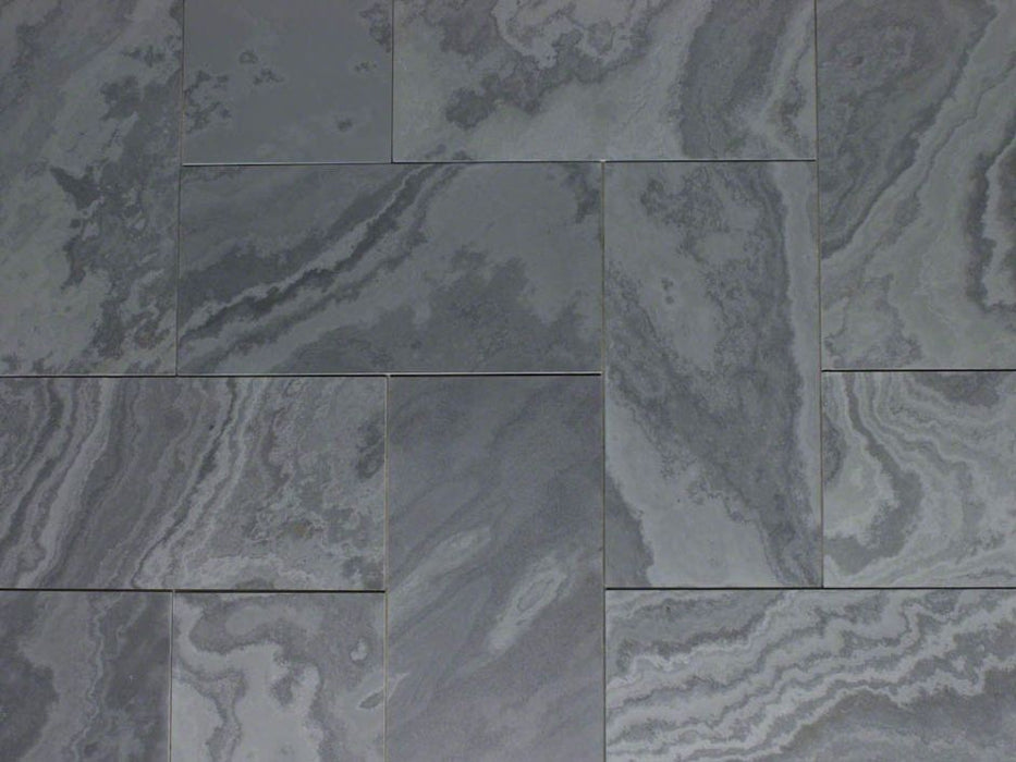 Montauk Black Slate Honed Tile - 4" x 12" x 3/8"