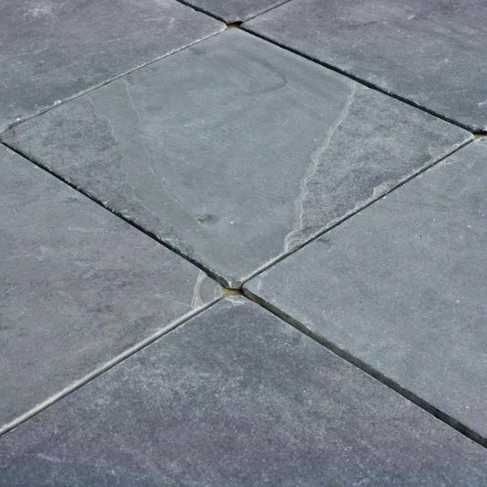 Montauk Black Slate Tumbled Tile - 3" x 12" x 3/8"