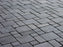 Full Tile Sample - Montauk Black Slate Tile - 4" x 12" x 3/8" Tumbled