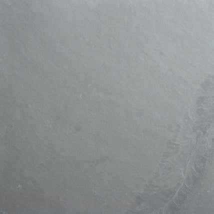 Montauk Blue Slate Natural Cleft Face, Gauged Back Tile - 6" x 6" x 3/8"