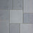 Montauk Blue Slate Natural Cleft Face, Gauged Back Tile - 3" x 12" x 3/8"