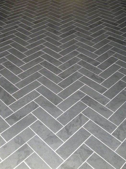 Montauk Blue Slate Honed Tile - 4" x 12" x 3/8"