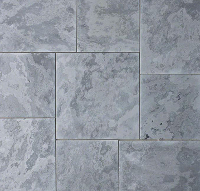 Full Tile Sample - Montauk Blue Slate Tile - 4" x 12" x 3/8" Honed