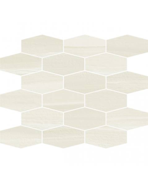 Hematite White Esagona 112659